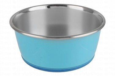Camon Large Blue 17cm 860ml Stainless Steel Pet Bowl