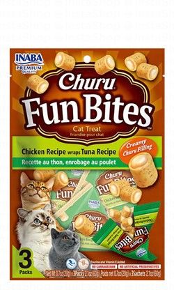 Inaba Churu Fun Bites Chicken & Tuna Cat Treats