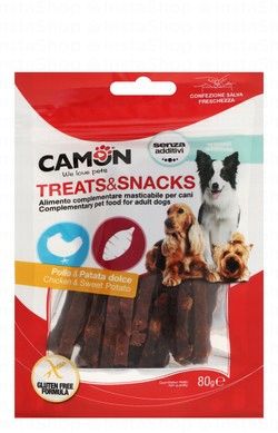 Camon Treats with Chicken & Sweet Potato for Adult Dogs