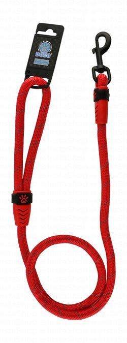 DOCO Red Reflective Rope Dog Leash (120x1.3cm)