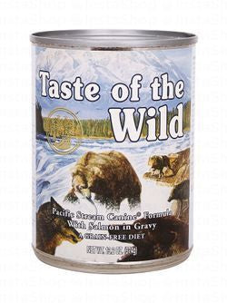 Taste of the Wild Pacific Stream Wet Dog Food with Salmon in Gravy