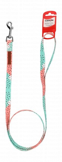 Camon Green & Pink Pet Leash (120x1.5cm)