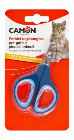 Camon Blue Stainless Steel Nail Clipper for Cats & Rodents