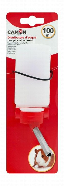 Camon Red & White 100ml Water Bottle for Rodents