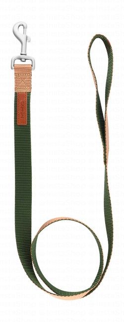 Camon Brown & Green Dog Leash (120x2.5cm)