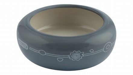 Zolux Gray 250ml Ceramic Pet Bowl