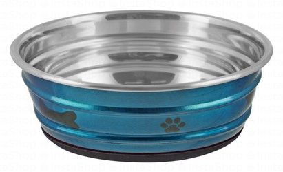 Camon XL Blue 1.4L Stainless Steel Pet Bowl