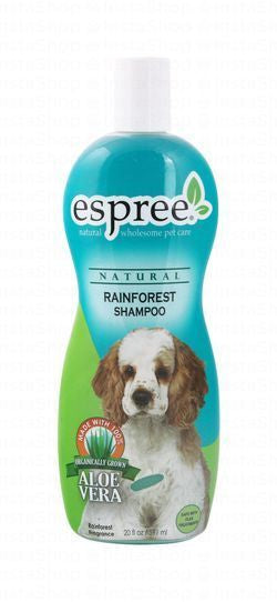 Espree Natural Organic Dog Rainforest Shampoo with Aloe Vera Nature Scented