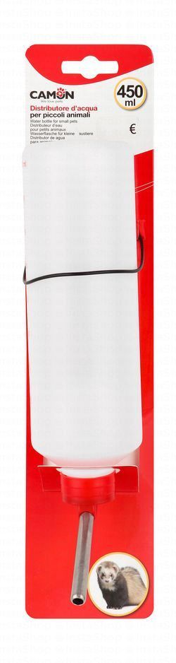 Camon Red & White 450ml Water Bottle for Rodents