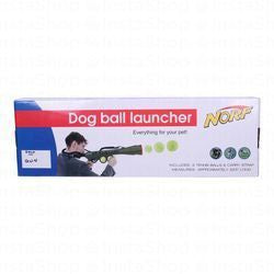 Norf Dog Ball Launcher with 2 Tennis Balls & Carry Straps