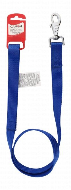 Camon Blue Nylon Dog Leash (100x2.5cm)