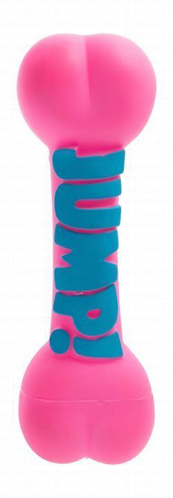 Camon Blue & Pink 23cm Bone Shaped Dog Toy