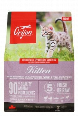 Orijen Dried Food with Chicken,?urkey & Wild-Caught Fish for Kittens