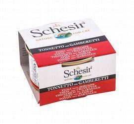 Schesir Nature Wet Food with Tuna & Shrimps for Adult Cats