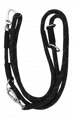 Camon Black Dog Leash (200x1.2cm)