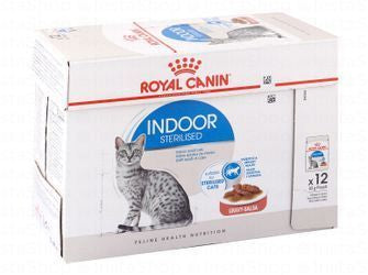Royal Canin Wet Food Morsels in Gravy for Indoor Sterilized Adult Cats