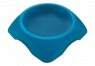 Bama Pet Medium Blue 800ml Anti-Skid Pet Bowl (21.9x21.9x5.3cm)