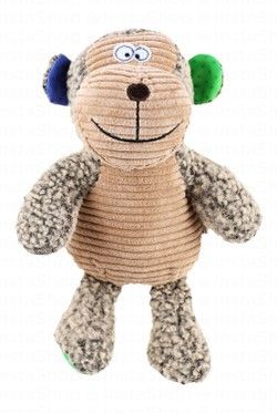 Camon Beige Teddy Shaped Dog Squeaky Toy