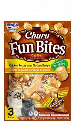 Inaba Churu Fun Bites Chicken Cat Treats