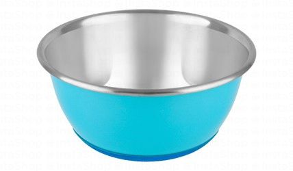 Camon Blue 500ml Stainless Steel Pet Bowl
