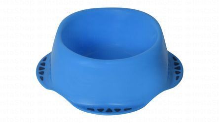 MPS Small Black & Blue 12cm Pet Bowl