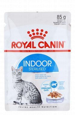 Royal Canin Wet Food Morsels in Jelly for Indoor Sterilized Adult Cats