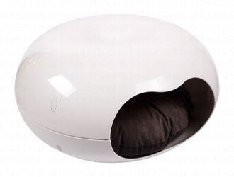Moderna White Donut Shape Pet Bed (49x49x25cm)