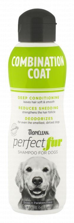 Tropiclean Perfect Fur Combination Coat Dog Shampoo