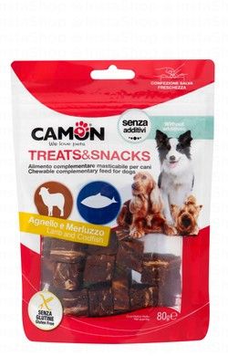 Camon Treats with Lamb & Codfish for Adult Dogs