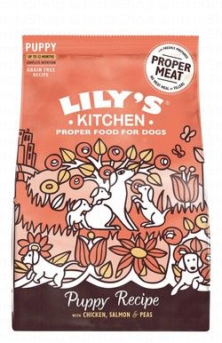 Lily's Kitchen Dry Food with Chicken, Salmon & Peas for Puppies (Up to 12 Months)