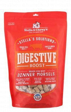 Stella & Chewy's Digestive Boost Freeze Dried Raw Beef Morsels for Adult Dogs