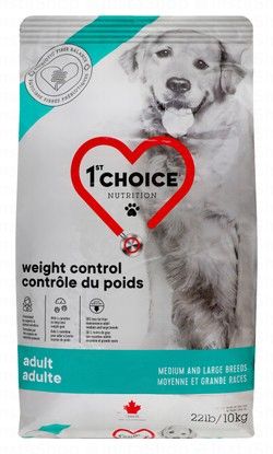 1st Choice Weight Control Dry Food for Medium & Large Breed Adult Dogs (1+ Years)